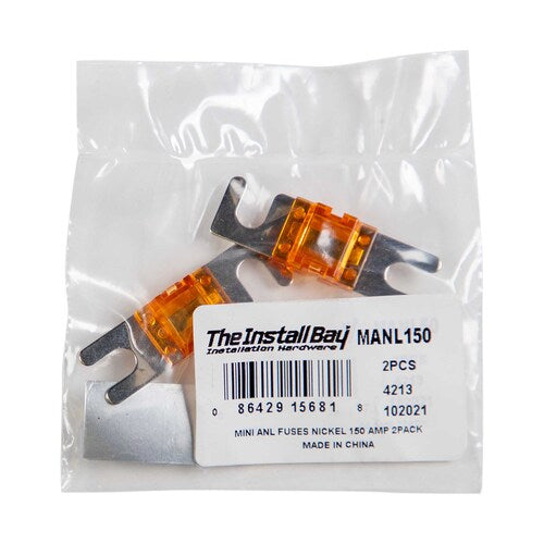 Install Bay MANL150 Mini ANL 150 AMP Fuse - Package of 2