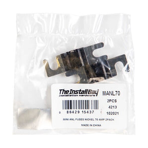 Install Bay MANL70 Mini ANL 70 AMP Fuse - Package of 2