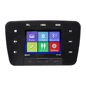 MB Quart RVM-35V1 160 Watt 3.5 Inch Touchscreen Mechless Multimedia Bluetooth Source Unit