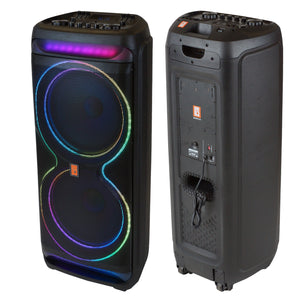 MR DJ MEMPHIS Dual 15” Powered Bluetooth DJ Speaker 6000W Active PA System