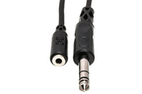 Thumbnail for Hosa MHE-310 3.5mm TRS Female to 1/4-inch TRS Male Extension Cable 10 foot
