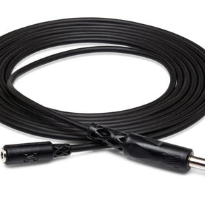Hosa MHE-310 3.5mm TRS Female to 1/4" TRS Male Extension Cable 10 foot