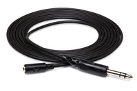 Thumbnail for Hosa MHE-310 3.5mm TRS Female to 1/4-inch TRS Male Extension Cable 10 foot