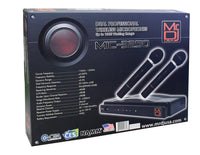 Thumbnail for RR-MIC3250 Mr DJ Dual Handheld Wireless Mic System