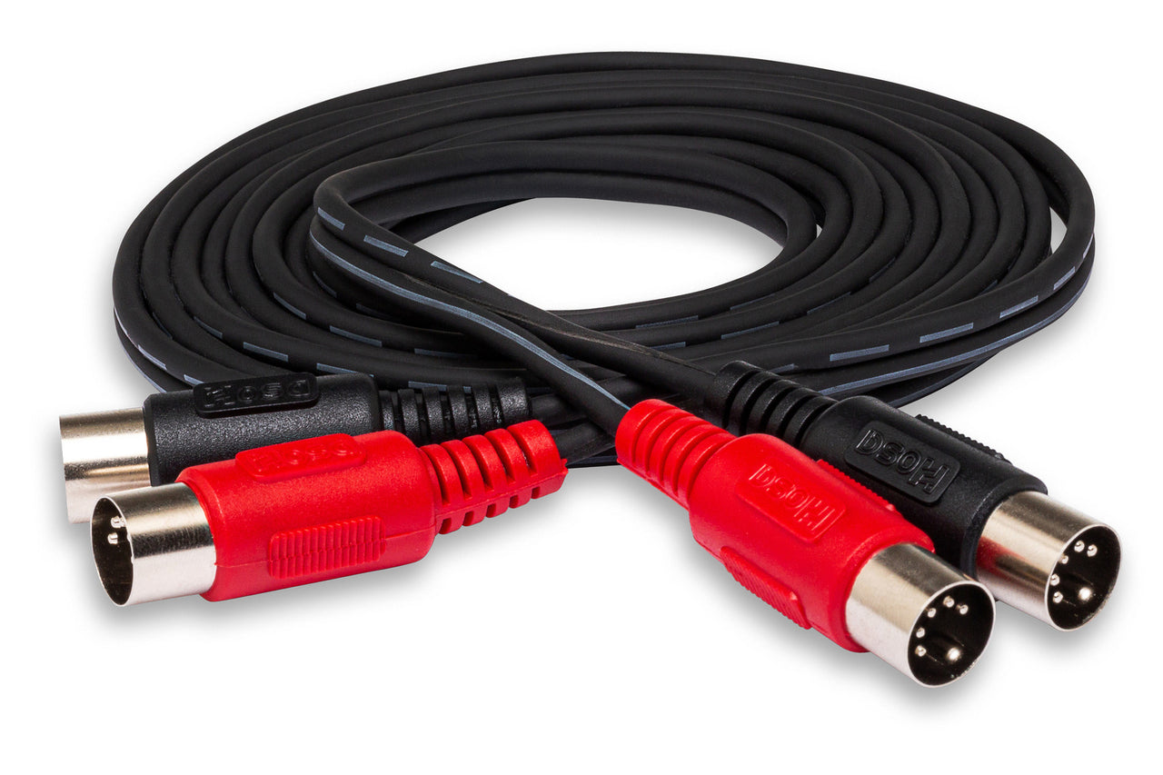 Hosa MID-203 Dual MIDI Cable 9.9 foot (3 meter)