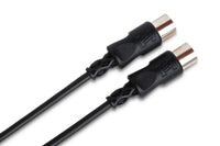 Thumbnail for Hosa MID-301BK MIDI Cable 1 foot Black