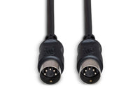 Thumbnail for Hosa MID-301BK MIDI Cable 1 foot Black