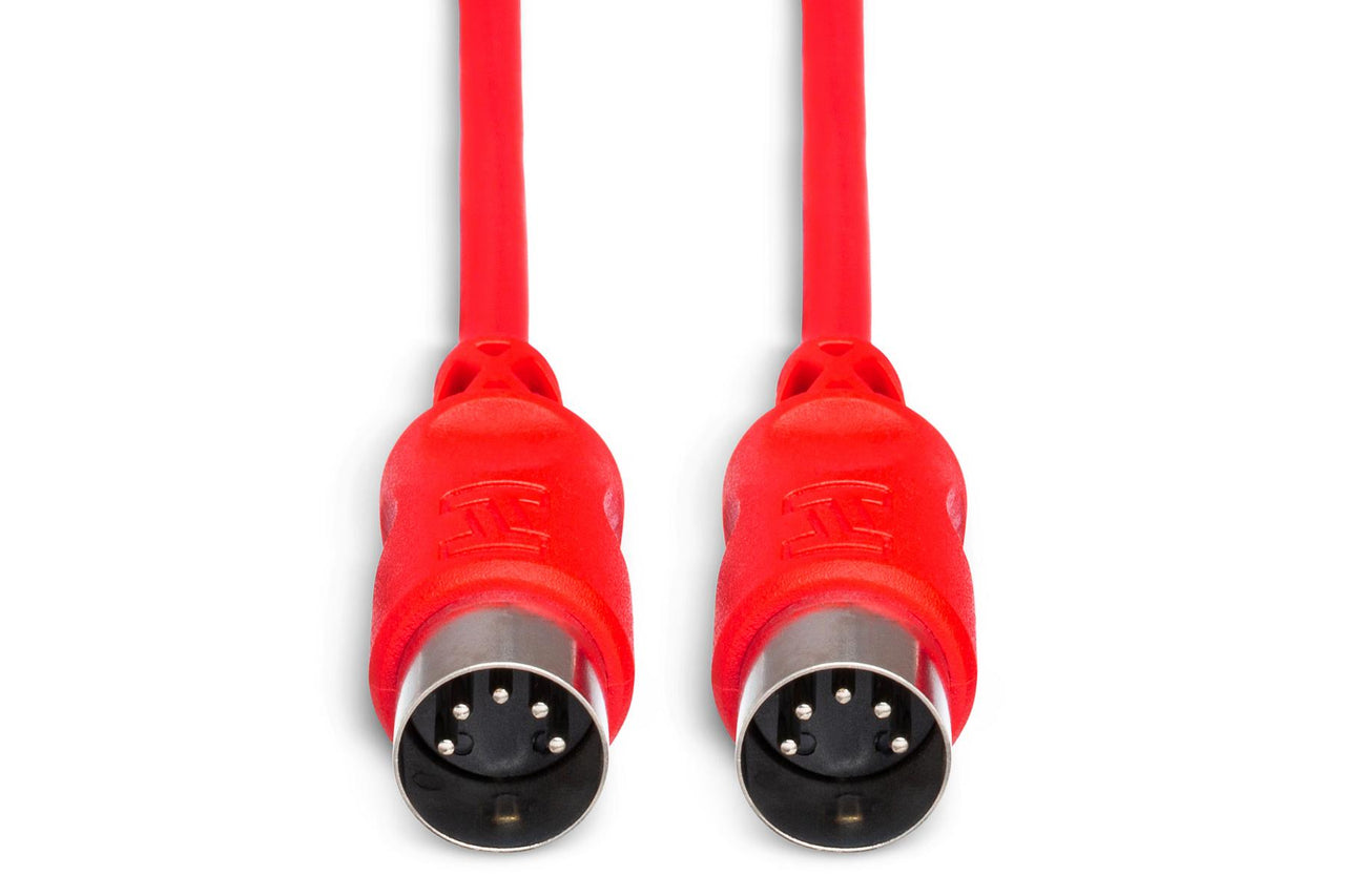 Hosa MID-303RD MIDI Cable 3 foot Red