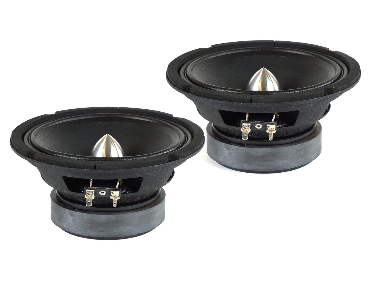 Absolute MID65P 6.5" 500W Mid-Range Aluminum Bullet Loudspeaker Pair