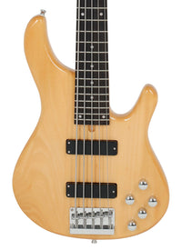 Thumbnail for Tagima MILLENIUM 5-NT-DF Electric Bass Guitar - Natural