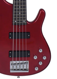 Thumbnail for Tagima MILLENIUM 5-MR-DF Electric Bass Guitar - Metallic Red