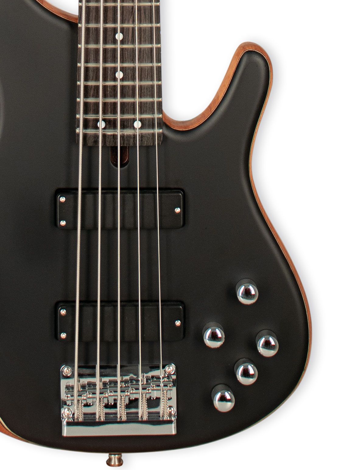 Tagima MILL 5 TOP-NTS-DF Electric Bass Guitar - Natural