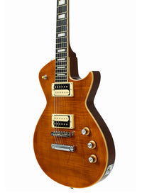 Thumbnail for Tagima MIRACH-FL TAMB DF Electric Guitar - Trans. Amber