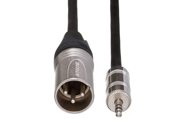 Hosa MMX-015 Microphone Cable 3.5 mm TRS Male to Neutrik XLR Male 15 foot