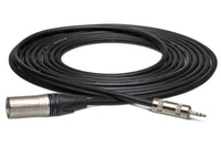Thumbnail for Hosa MMX-025 Microphone Cable 3.5 mm TRS Male to Neutrik XLR Male 25 foot