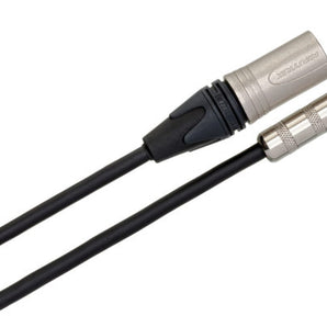 Hosa MMX-115 Microphone Cable 3.5 mm TRS Male to Neutrik XLR Male 15 foot