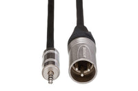 Thumbnail for Hosa MMX-115 Microphone Cable 3.5 mm TRS Male to Neutrik XLR Male 15 foot
