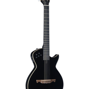 Tagima MODENA I NY-EQ-BK NylonString Thin Hollow Body Guitar - Black
