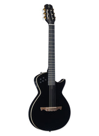 Thumbnail for Tagima MODENA I NY-EQ-BK NylonString Thin Hollow Body Guitar - Black