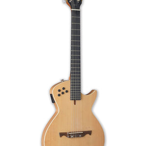 Tagima MODENA I NY-EQ-NTS NylonString Thin Hollow Body Guitar - Natural