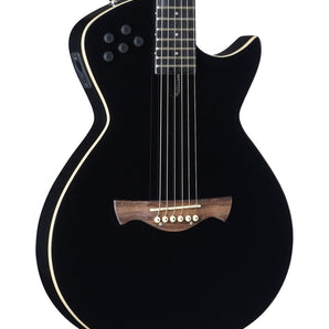 Tagima MODENA I ST-EQ-BK Steel String Thin Hollow Body Guitar - Black
