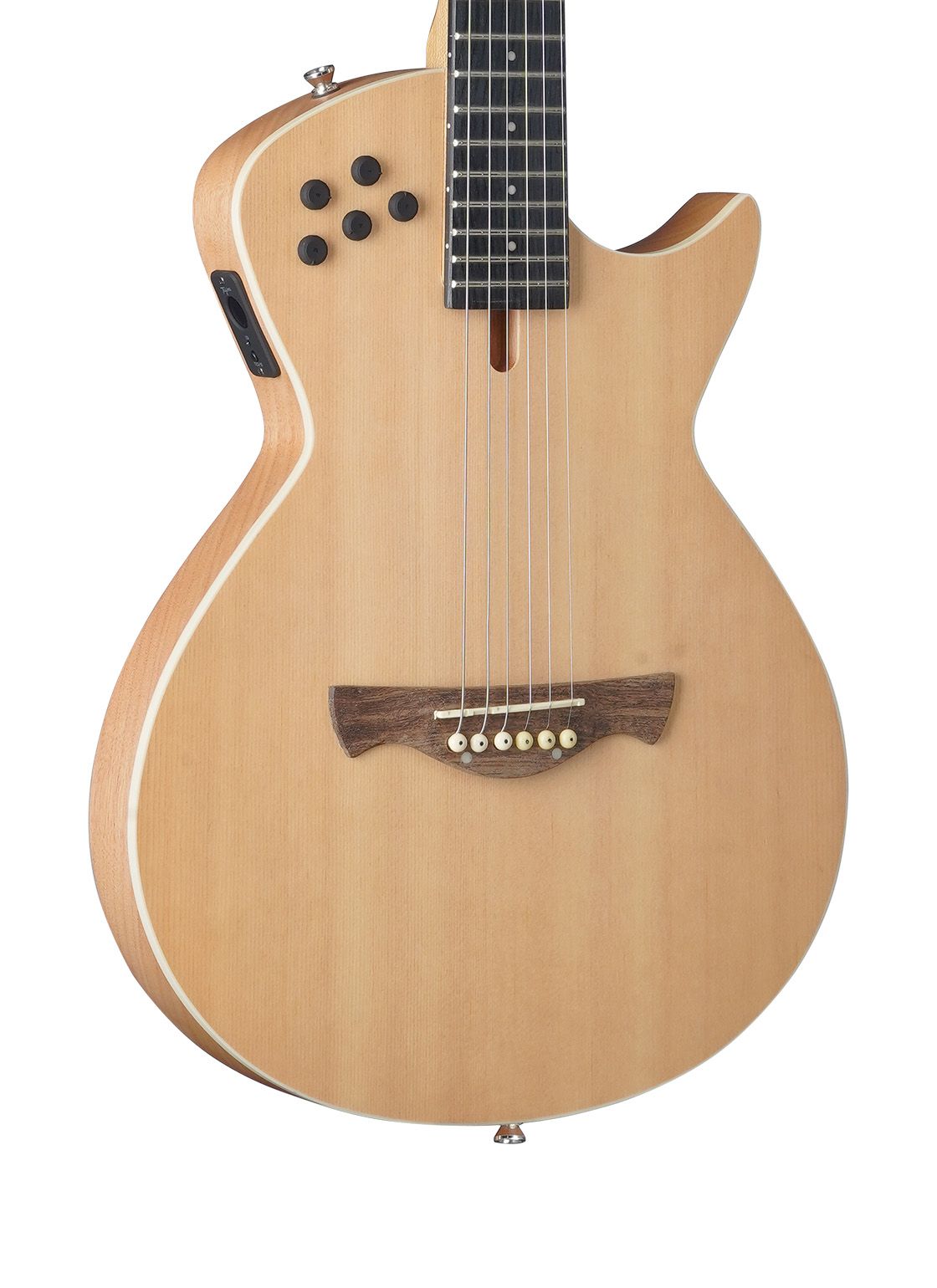 Tagima MODENA I ST-EQ-NTS Steel String Thin Hollow Body Guitar - Natural