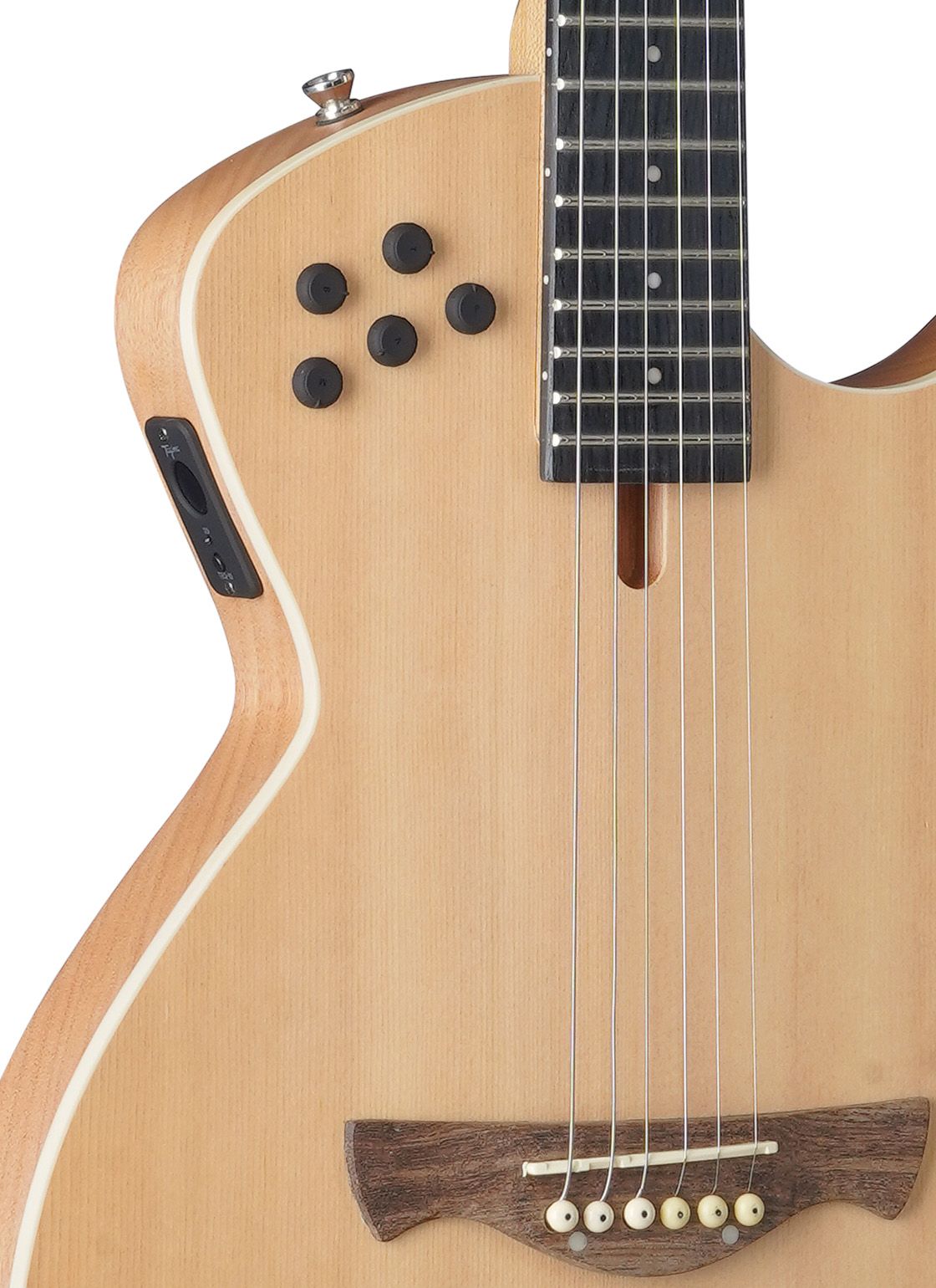 Tagima MODENA I ST-EQ-NTS Steel String Thin Hollow Body Guitar - Natural