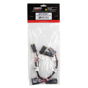 PowerSports MPS-RZRH1 Headlight Adapter Harness with Stock Halogen Lights - Polaris