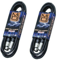 Thumbnail for 2 MR DJ 10' DMX 5-Pin XLR Pro Stage DJ Lighting Cable 110ohm 512 DMX-510