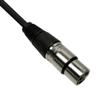 Thumbnail for MR DJ CSMXF25 25' Speakon Plug Male to XLR Female Extension Cable for PA DJ Amplifier Stage Monitor