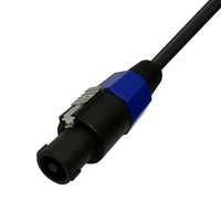 Thumbnail for MR DJ CSMXF50 50' Speakon Plug Male to XLR Female Extension Cable for PA DJ Amplifier Stage Monitor