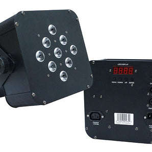 MR DJ DIAMOND 9-IR LED Lighting Fixture DMX-6 Channels LED Color Change Stage Lighting