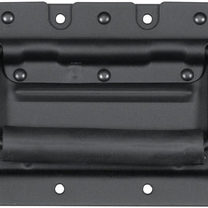 2 MR DJ HR100B Spring Loaded Recessed Handle Medium Spring Loaded Recessed Heavy Duty Black Flight Case Speaker Cabinet Handle