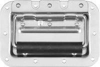 Thumbnail for MR DJ HR100C Medium Spring Loaded Recessed Heavy Duty Chrome Flight Case Speaker Cabinet Road Case Handle