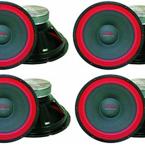 4 MR DJ 500W 12" Raw Replacement DJ PA Speaker Subwoofer 8Ohm Woofer 40oz Magnet