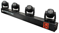 Thumbnail for MR DJ QLMH400 150W 4-Head RGBW LED Beam Moving Head Bar Strobe Light Spot Stage Lighting