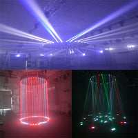 Thumbnail for MR DJ QLMH400 150W 4-Head RGBW LED Beam Moving Head Bar Strobe Light Spot Stage Lighting
