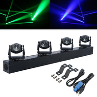 Thumbnail for MR DJ QLMH400 150W 4-Head RGBW LED Beam Moving Head Bar Strobe Light Spot Stage Lighting