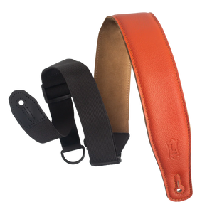 Levy's Leathers MRHGS-ORG Right Height Guitar Strap - Orange
