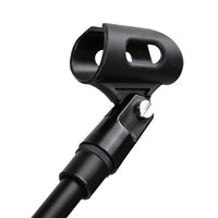 Thumbnail for MR DJ MS700PKG 2 Microphone Stands Adjustable Boom Stage or Instrument with Mic Holder Clips & Carry Bag & 2 25' Cable