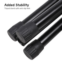 Thumbnail for 2 Microphone Stands Adjustable Boom Stage or Instrument with Mic Holder Clips & Carry Bag