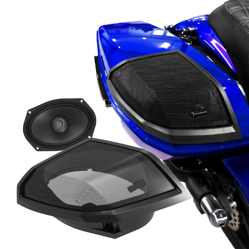 Diamond Audio MS694NEOLK24 2024+ Harley Davidson Cut-In Lid Kit with MS69NEO Speakers