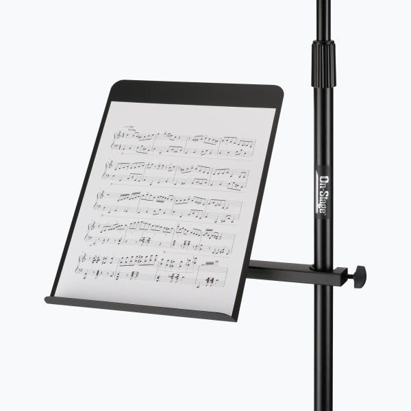 On-Stage MSA7011 U-Mount Clamp-On Bookplate