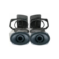 Thumbnail for Diamond Audio MSMP694LK13 1998-2013 Harley Davidson® Cut-In Lid Kit with MP694 Speakers (4Ω)