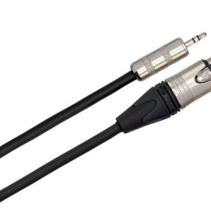 Hosa MXM-025 Microphone Cable 3.5 mm TRS Male to Neutrik XLR Female 25 foot