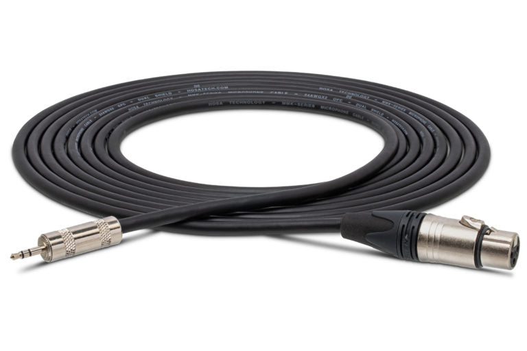 Hosa MXM-001.5 Microphone Cable 3.5 mm TRS Male to Neutrik XLR Female 1.5 foot