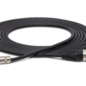 Hosa MXM-015RS Microphone Cable 3.5 mm TRS Male to Neutrik Right Angle XLR Female 15 foot