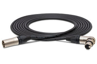 Thumbnail for Hosa MXX-001.5RS Microphone Cable Neutrik Right Angle XLR Female to XLR Male 1.5 foot