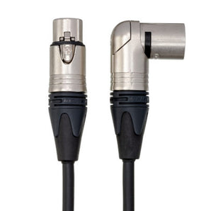 Hosa MXX-015SR Microphone Cable Neutrik XLR Female to Right Angle XLR Male 15 foot