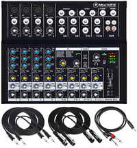 Thumbnail for Mackie Mix12FX 12-channel Compact Mixer with 1/4